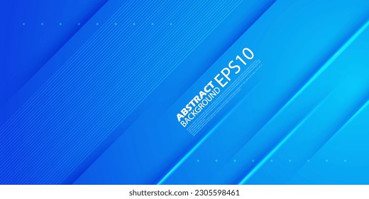 Abstrakte blaue Hintergrund-futuristische Grafik. Blauer Hintergrund mit Schatten. Abstraktes Hintergrunddesign, sportliches Poster, bannerblauer Hintergrund. EPS10-Vektorgrafik