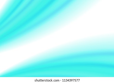 Abstract blue background, futuristic wavy vector illustration 