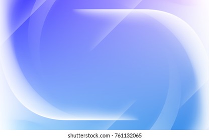 Abstract blue background, futuristic wavy vector illustration