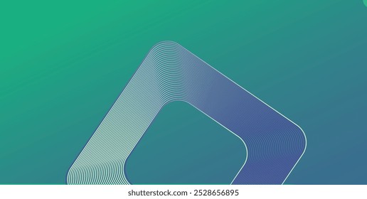 Abstract blue  background. Geometric blue lines pattern. Modern blue gradient lines. Futuristic technology graphic design. Suit for business, header,  cover,  wallpaper, website, flyer 
