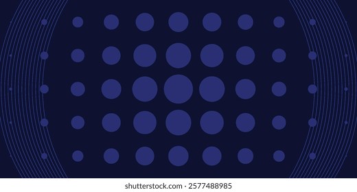 abstract blue background with geometric lines