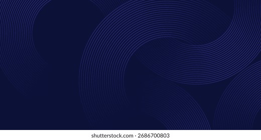 abstrakter blauer Hintergrund mit geometrischen Linien