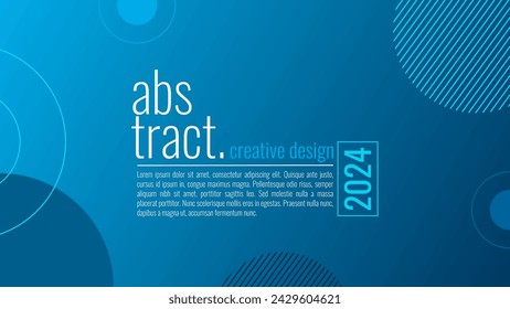 Abstract blue background. Abstract geometric background. Modern abstract background. Simple geometric background. 