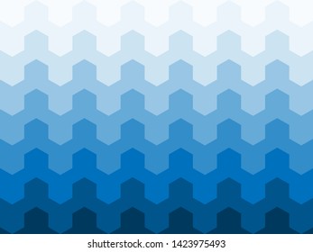Abstract blue background with geometric shape and gradient color layer. For modern cover  brochure, magazine, book, flyer and wallpaper.