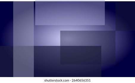 Abstract blue background with geometric square patterns, a modern 3D illustration perfect for technology or business design concepts