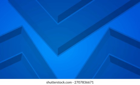 Fondo azul abstracto forma cuadrada geométrica	