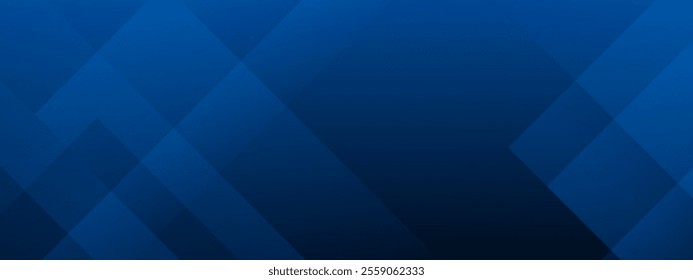 Abstract blue background. Geometric triangle background. Hexagon pattern. Vector background.