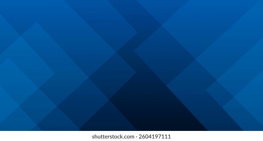 Abstract blue background. Geometric triangle background. Hexagon pattern. Vector background.