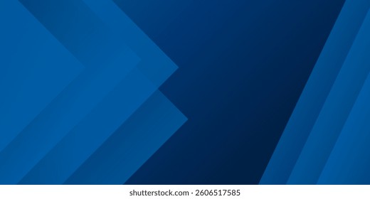 Abstract blue background. Geometric triangle background. Hexagon pattern. Vector background.