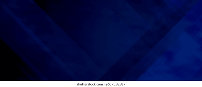 Abstract blue background. Geometric triangle background. Hexagon pattern. Vector background.