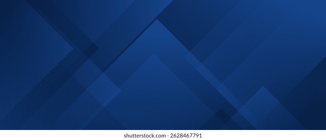 Abstract blue background. Geometric triangle background. Hexagon pattern. Vector background.