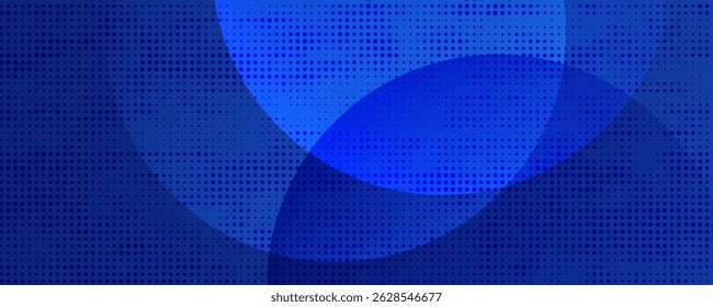 Fundo azul abstrato. Fundo do triângulo geométrico.