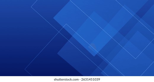 Abstract blue background. Geometric triangle background. 