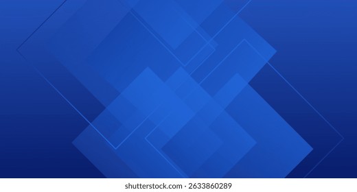 Abstract blue background. Geometric triangle background.