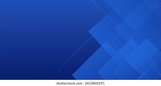 Abstract blue background. Geometric triangle background.