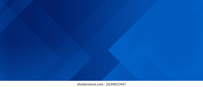 Abstract blue background. Geometric triangle background. Hexagon pattern. Vector background.