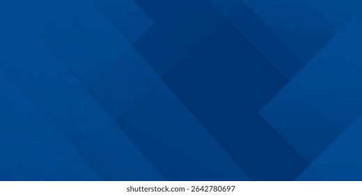 Abstract blue background. Geometric triangle background. Modern pattern