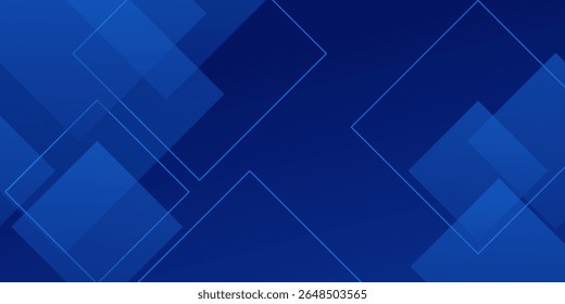 Abstract blue background. Geometric triangle background. 