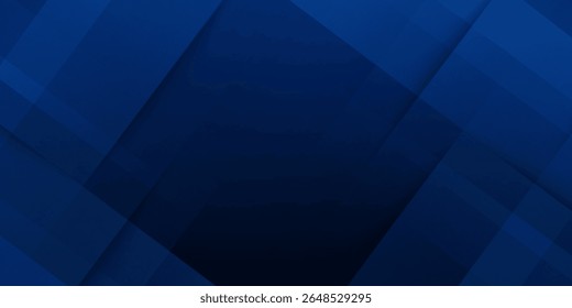 Abstract blue background. Geometric triangle background.
