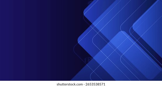 Abstract blue background. Geometric triangle background. Eps10 vector illustration
