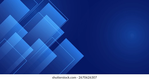 Fundo azul abstrato. Fundo do triângulo geométrico. ilustração vetorial eps10