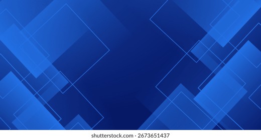 Abstract blue background. Geometric triangle background. 