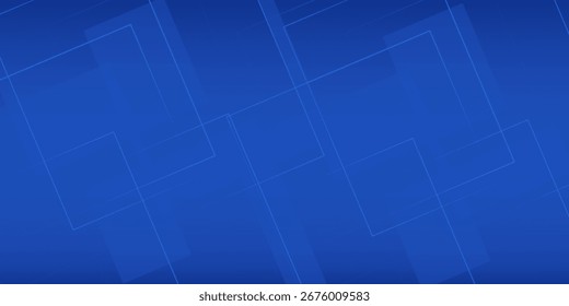 Abstract blue background. Geometric triangle background.