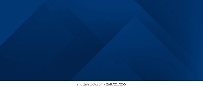 Abstract blue background. Geometric triangle background. Hexagon pattern. Vector background.