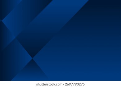 Abstract blue background. Geometric triangle background. Hexagon pattern. eps10