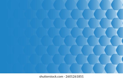 Abstract blue background with glowing circles and  lights