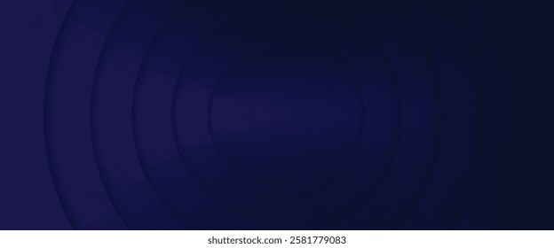 Abstract blue background with glowing curved lines. Shiny blue swirl curve lines design. Spiral lines. Geometric oval pattern. Futuristic technology concept. Vector illustration