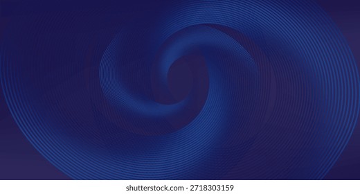 Abstract blue background with glowing curved lines. Shiny blue swirl curve lines design. Spiral lines. Geometric oval pattern. Futuristic technology concept.vector.eps 10   
