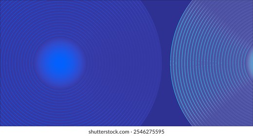 Fondo azul Abstractas con líneas geométricas diagonales brillantes azules Artes modernas