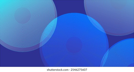 Abstrakter blauer Hintergrund mit blau leuchtenden diagonalen geometrischen Linien moderne Kunst