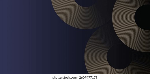 Abstract blue background with blue glowing diagonal geometric lines. Modern shiny blue rounded rectangle lines pattern. Minimalist graphic design. Futuristic technology concept