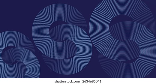Fundo azul abstrato com linhas geométricas diagonais brilhantes azuis. Moderno brilhante azul arredondado retângulo simples moderno agradável