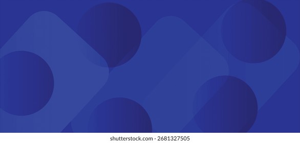 Abstract  blue background with blue glowing diagonal rounded lines. Modern simple blue geometric design.  Modern shiny geometric lines pattern.