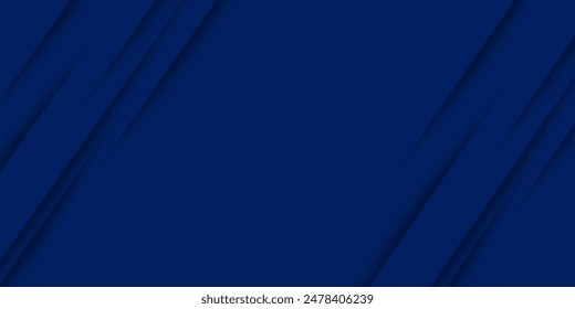 Abstract blue background with glowing geometric lines. Modern blue gradient square shape design. Futuristic technology concept. Suit for brochure, corporate, website, poster, arts background