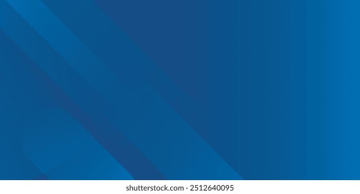 Fundo azul abstrato com linhas geométricas brilhantes. Design moderno de forma quadrada de gradiente azul. Conceito de tecnologia futurista. Terno para brochura, corporativo, site, cartaz, banner, capa moderna