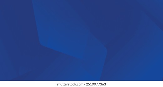 Fondo azul abstracto con líneas geométricas brillantes. Diseño de forma hexagonal degradado azul. Concepto de tecnología futurista.