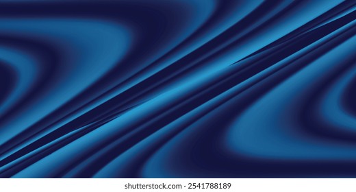 Abstract blue background with glowing geometric lines. Modern blue gradient square shape design. Futuristic technology concept. Suit for brochure, corporate, website, poster, banner, cover, flyer