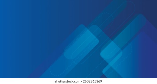Abstract blue background with glowing geometric lines. Modern blue gradient square shape design. cover design concepts. Suit for brochure, corporate, website, poster, banner, 