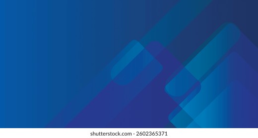 Abstract blue background with glowing geometric lines. Modern blue gradient square shape design. cover design concepts. Suit for brochure, corporate, website, poster, banner, 
