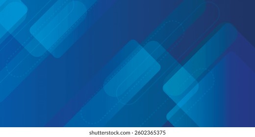 Abstract blue background with glowing geometric lines. Modern blue gradient square shape design. cover design concepts. Suit for brochure, corporate, website, poster, banner, 