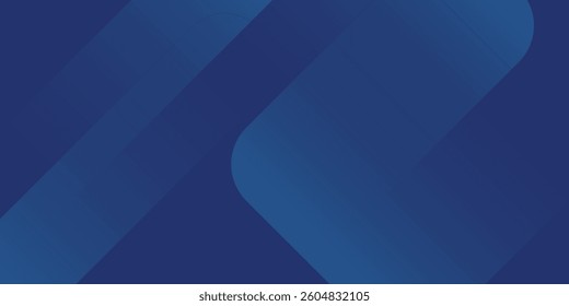 Abstract blue background with glowing geometric lines. Modern blue gradient square shape design. Futuristic technology concept. Suit for brochure, corporate, website, poster, banner, cover modern