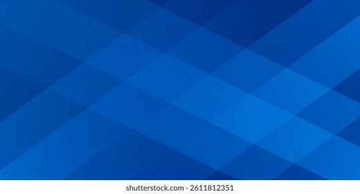 Abstract blue background with glowing geometric lines. Modern blue gradient square shape design. Futuristic technology concept.