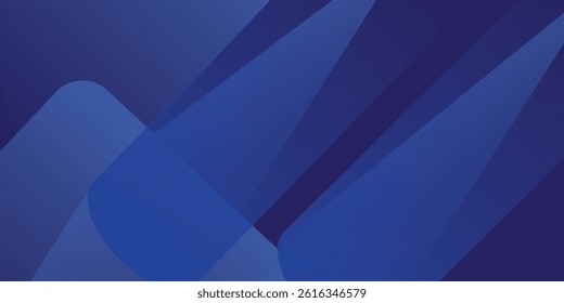 Abstract blue background with glowing geometric lines. Modern blue gradient square shape design. Futuristic technology concept. Suit for brochure, corporate, website, poster, banner, cover modern