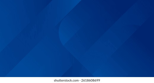 Abstract blue background with glowing geometric lines. Modern blue gradient square shape design. Futuristic technology concept modern simple