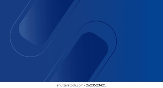 Abstract blue background with glowing geometric lines. Modern blue gradient square shape design. good simple