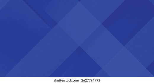 Abstrakter blauer Hintergrund mit leuchtenden geometrischen Linien. Modernes blaues Farbverlauf-Quadrat-Design. Futuristisches Technologiekonzept. Anzug für Broschüre, Corporate, Website, Poster, Banner, Kunsthintergrund